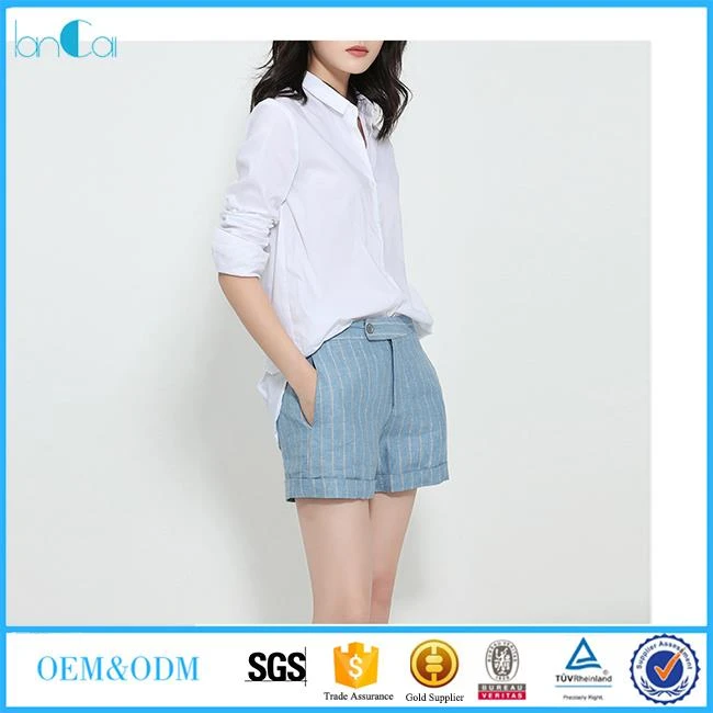 Short Linen Pants